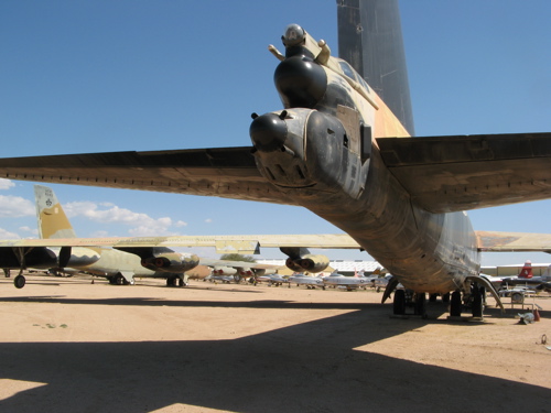 Tail Gun on B-52 at Pima Air & Space Museum at Davis-Monthan AFB