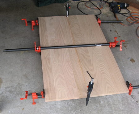 TV Stand Top with Clamps