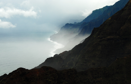 Nuâ€™alolo Valley and Cliffs of Na Pali