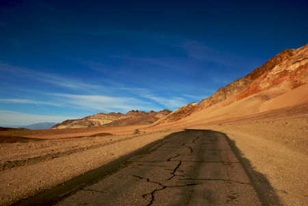 Artists Drive at Death Valley National Park