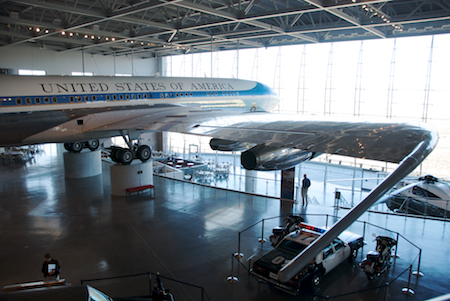 The Old Air Force One at the Reagan Library in Simi Valley