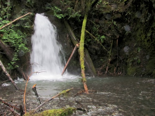 Waterfall at mills lake.