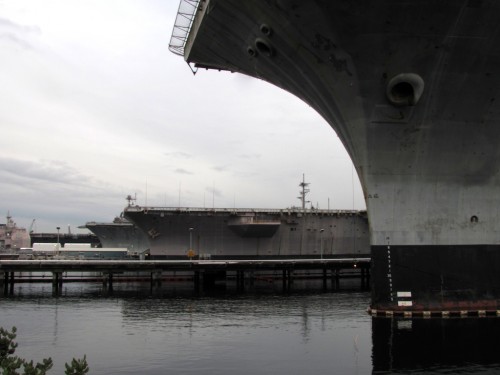 Bremerton Naval Yard Aircraft Carriers