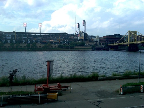 pnc park allegheny river