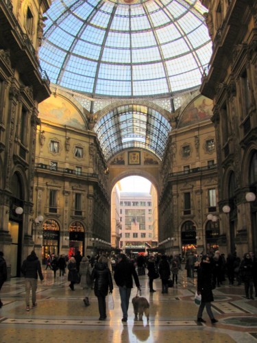 The Galleria, which is a mall with a roof but no doors!