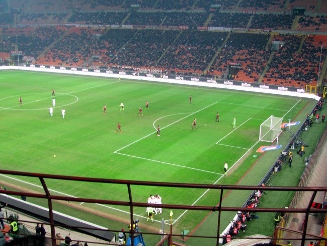 San Siro, or: The most Italian thing I did in Italy.