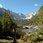 Mills Lake at Rocky Mountain National Park