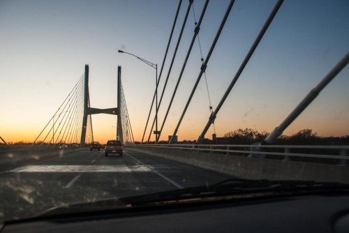 Crossing into Missouri (I think)