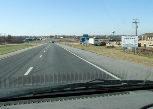 Entering Kansas