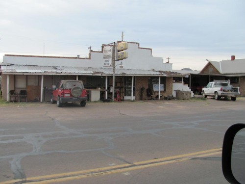 West Texas ghost town-in-progress somewhere