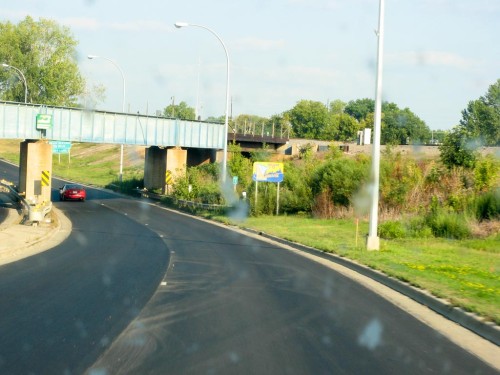 North Dakota-Minnesota border (near Fargo)