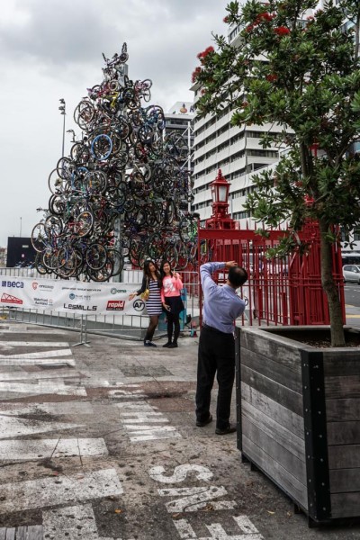 Auckland Bike Sculpture