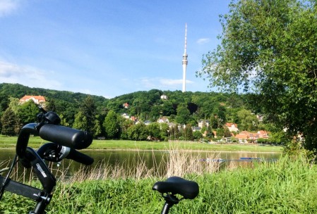 The Dresden Funkturm. No tourists allowed :(.