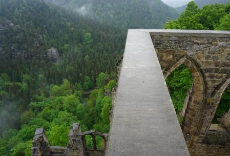 View into the valley.