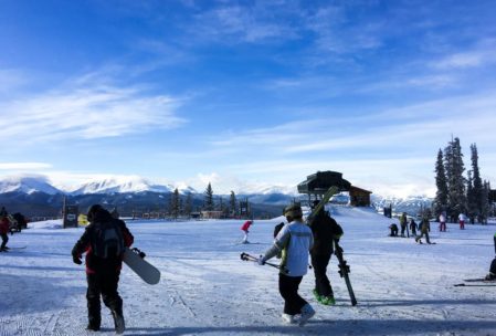 Top of the first at Keystone.